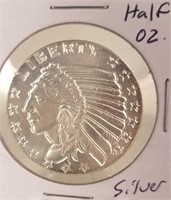 Liberty 1/2 oz. Silver Round - Golden State Mint
