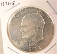 1971 S Eisenhower Dollar Coin