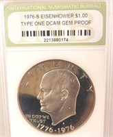 1976 S Eisenhower Dollar Coin