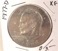 1977 D Eisenhower Dollar Coin