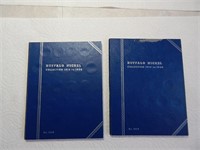(2) Buffalo Nickel Blue Folders 1913-1938