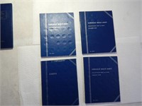 (4) Lincoln Penny Blue Folders Collection