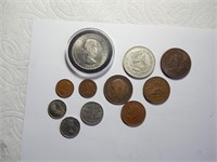 Small Lot of Foreign Coins