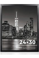 24x30 Picture Frame Black