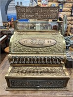 Brass National Cash Register