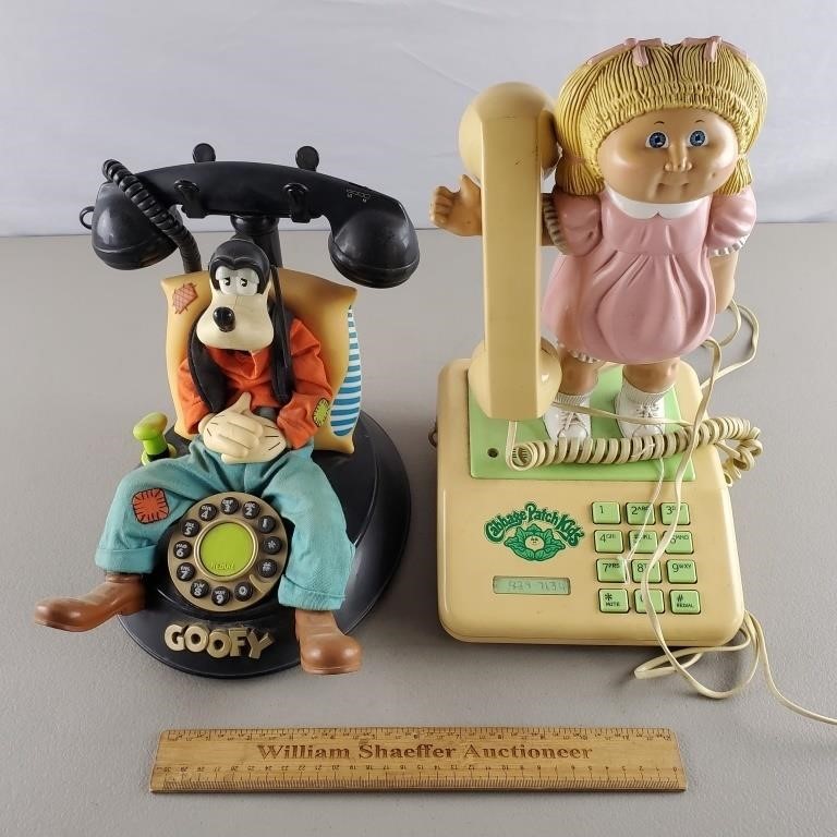 Goofy & Cabage Patch Kids Phones