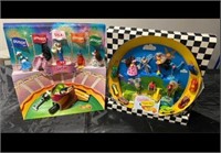 1990's McDonald's Hot Wheels Barbie Displays