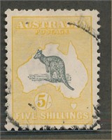 AUSTRALIA #54 USED VF