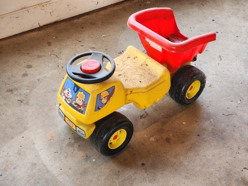 Little Tikes dump truck for toddler
