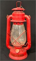 Vintage Gas Lantern -Red- not tested- unbranded