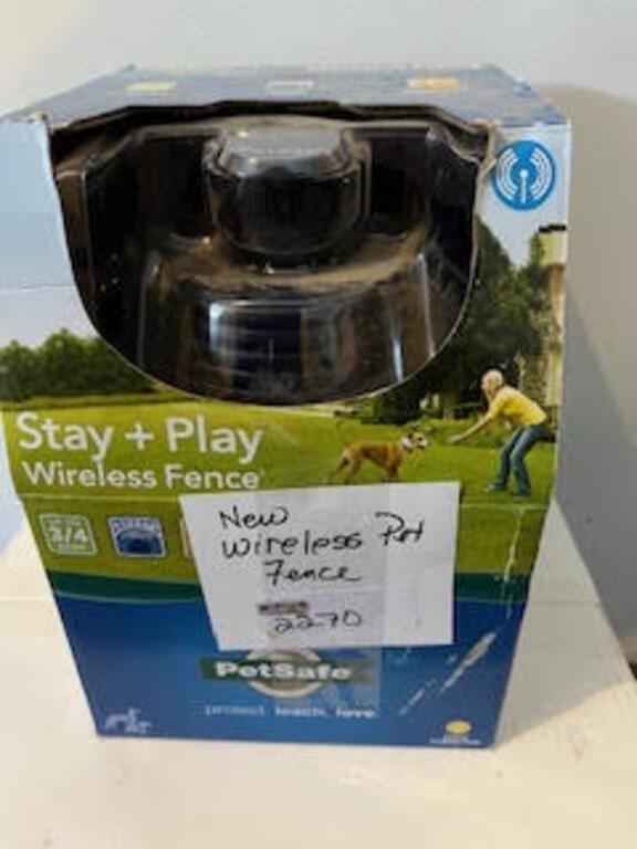 New Wireless Pet Fence