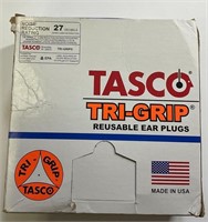 Box of 53 Qty Tasco Tri-Grip Ear Plugs