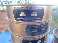 Qty (30) Brass Sifter Baskets of Various Depth and