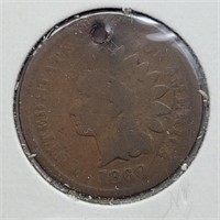 1869 INDIAN HEAD PENNY