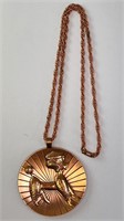 Solid Copper Necklace/ Pendant (Bell Trading Post)