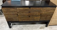 Unique Wood Buffet Restoration Style 
2 door 3dra