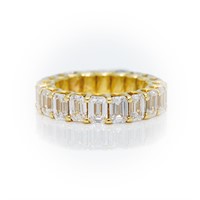 18kt Yellow Gold 6.00 ctw Diamond Eternity Band