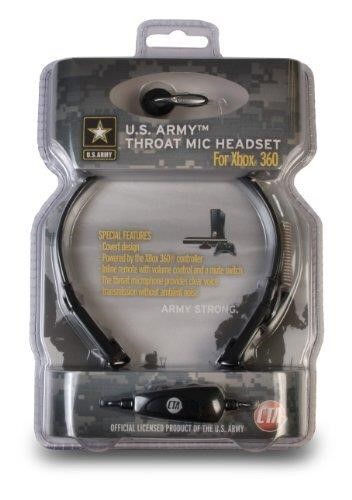 U.S. Army Throat Mic Headset for Xbox 360
