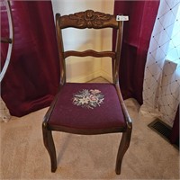 Accent Chair with embroidery detail