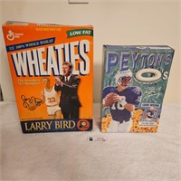 Commemorative Cereal Boxes-EMPTY