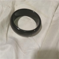 Lucite black bracelet