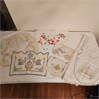 Assorted Embroidered Pieces