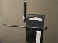Handicap Bars, Toilet Paper Holder