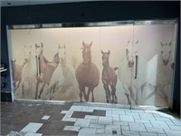 Horse Decorated Doors & Stationary Panels
