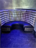 Curved Booth Cushions and Back Rests