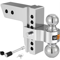 LOCAME Adjustable Trailer Hitch, Fits 2.5-Inch