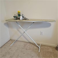 Ironing Board with two irons
