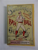 Original 1909 Spalding's Baseball Guide Book