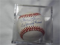 Signed Vern Law Baseball 1960 Cy Young