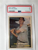 1957 Topps 1 Ted Williams PSA VG3 Baseball Card
