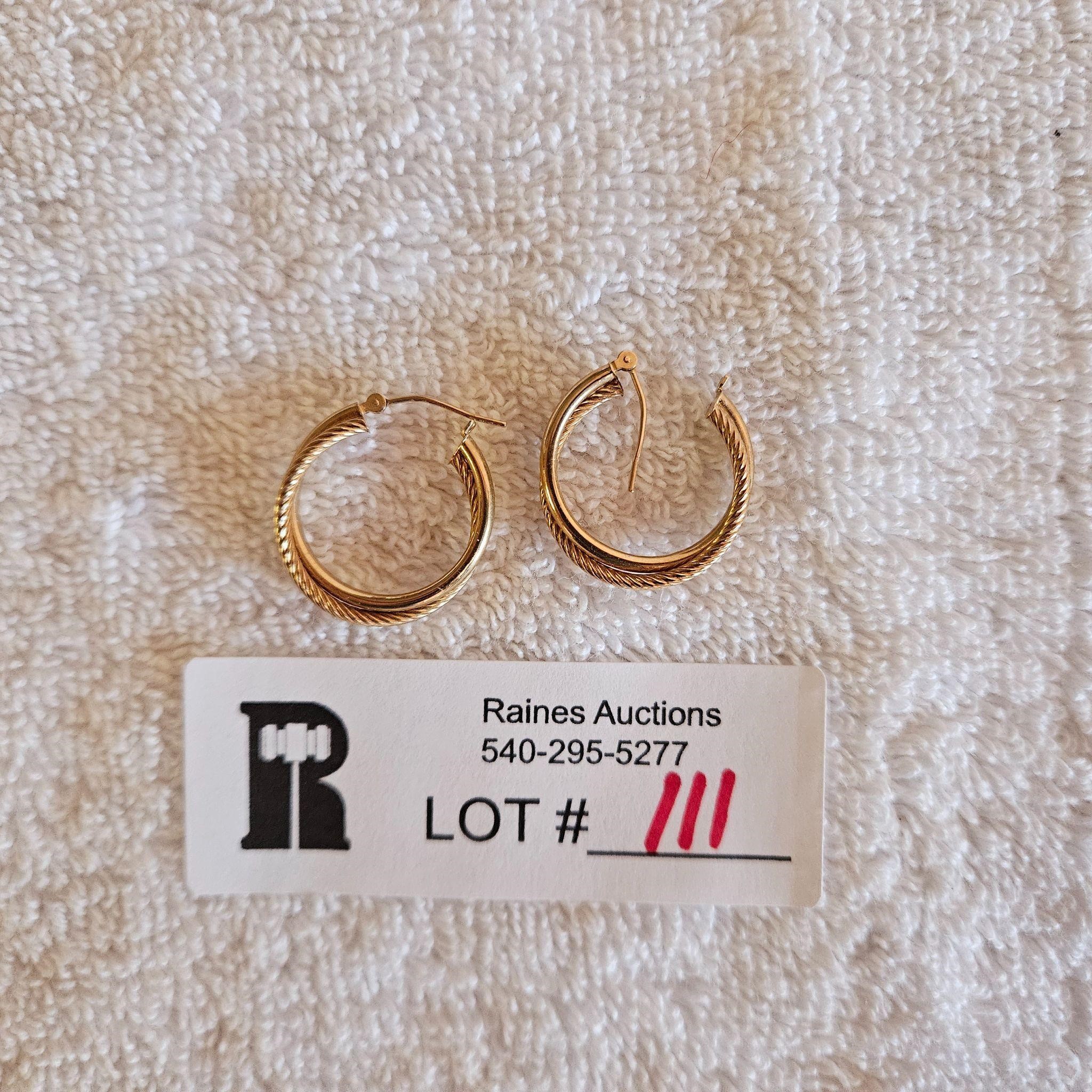 10 KT Gold Earrings