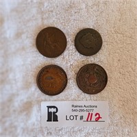 Large Cents-Various dates