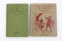 Two Old Books on Clothing & Dressmaking