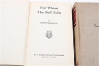 Ernest Hemingway "For Whom The Bell Tolls" Books