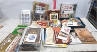 Vintage Maps, Greeting Cards & game pieces