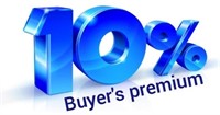 10 % Buyers Premium