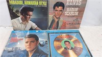 6  Elvis LP Albums -  Used