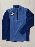 $90 NWT UA Men's Storm Pullover Blue Size Small