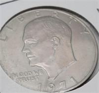 1971 IKE Dollar Coin
