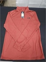 $40 Reebok Men's HeatGear Zippered Shirt Sz Small