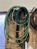 100 plus ft of hose, watering hose