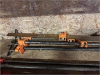 orange wood clamps