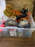 tray misc tape, breakers, and more