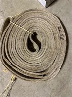soft tow rope with loops