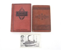 German Books & U-Boat Postcard