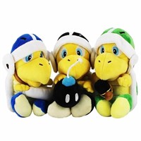 3 x Koopas 8-9" Plushies New